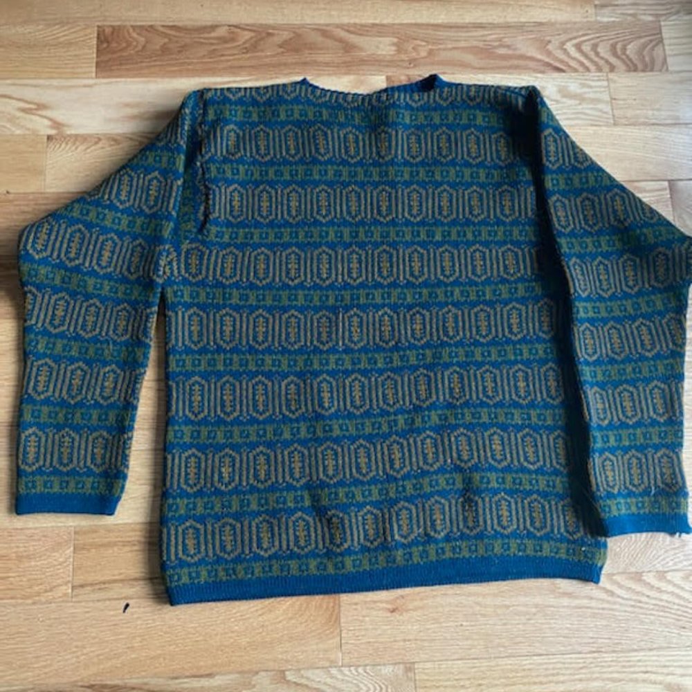 JANUS NORWAY VINTAGE UNISEX  SWEATER.100% wool.